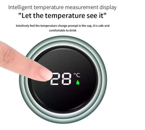 Termo Botella Inteligente Temperatura Pantalla Led Digital ™