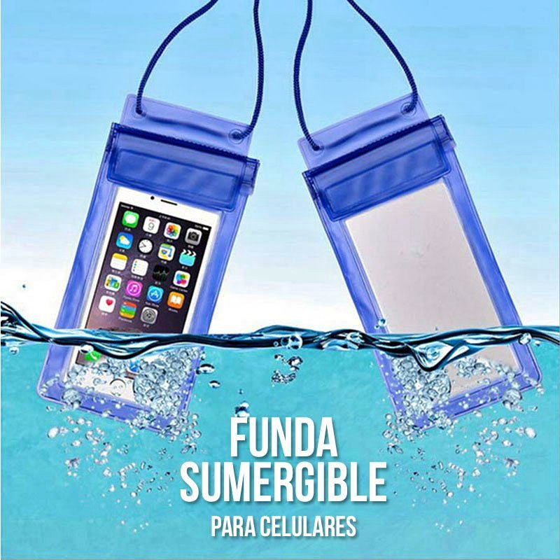 FORRO FUNDA IMPERMEABLE PARA CELULAR™