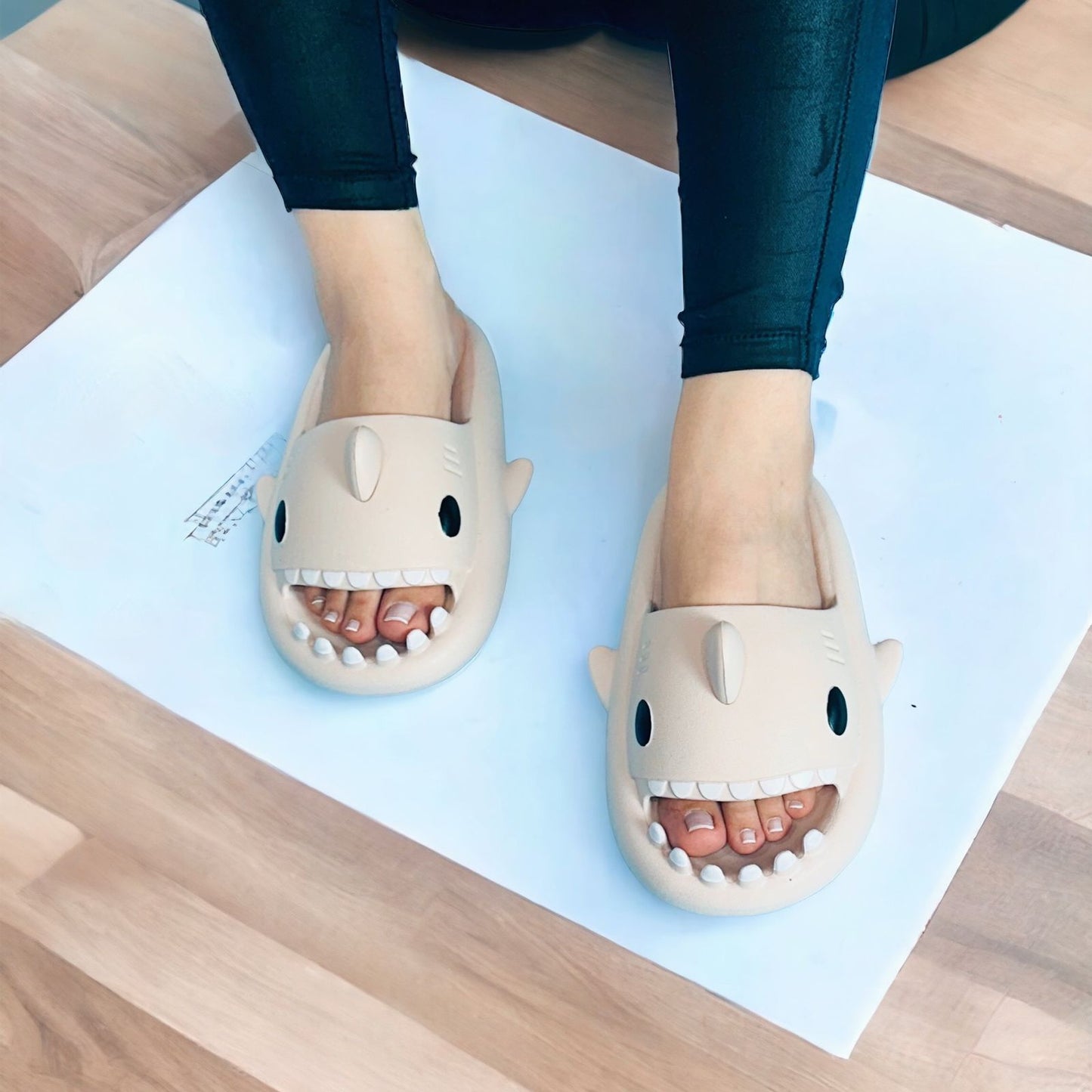 Pantuflas Sharky Dama Suela Eva ™ 🦈